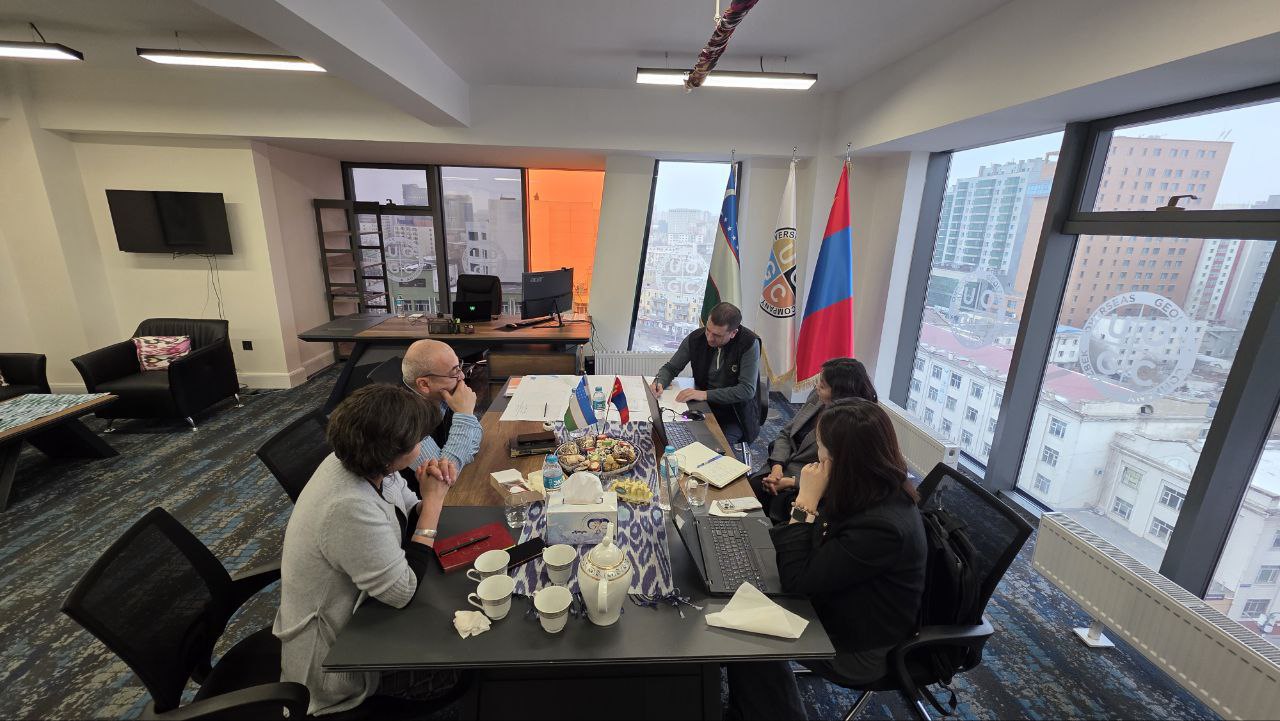 “UZBEK OVERSEAS GEOLOGY COMPANY” MChJ hamda “Navoiyuran” DK vakillaridan iborat delegatsiya Mo‘g‘ulistonda